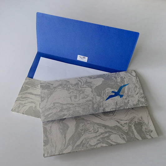 office stationery bird print docket by navavhan