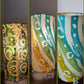 Multicoloured Medium Batik Art Table Lamp