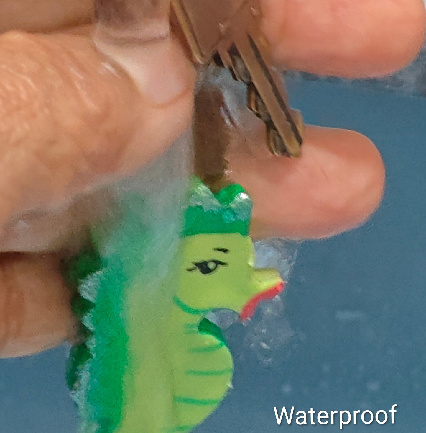 Whimsy Multicolor Key Chains With Fun Design Handcrafted From Eco-Pulp