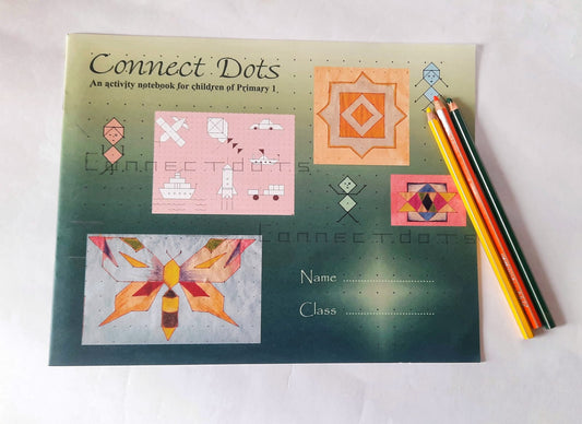 Connect Dots - Children Activity Notebook for Primary 1