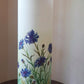 Exclusive Handpainted Blossom Blue Table Lamp
