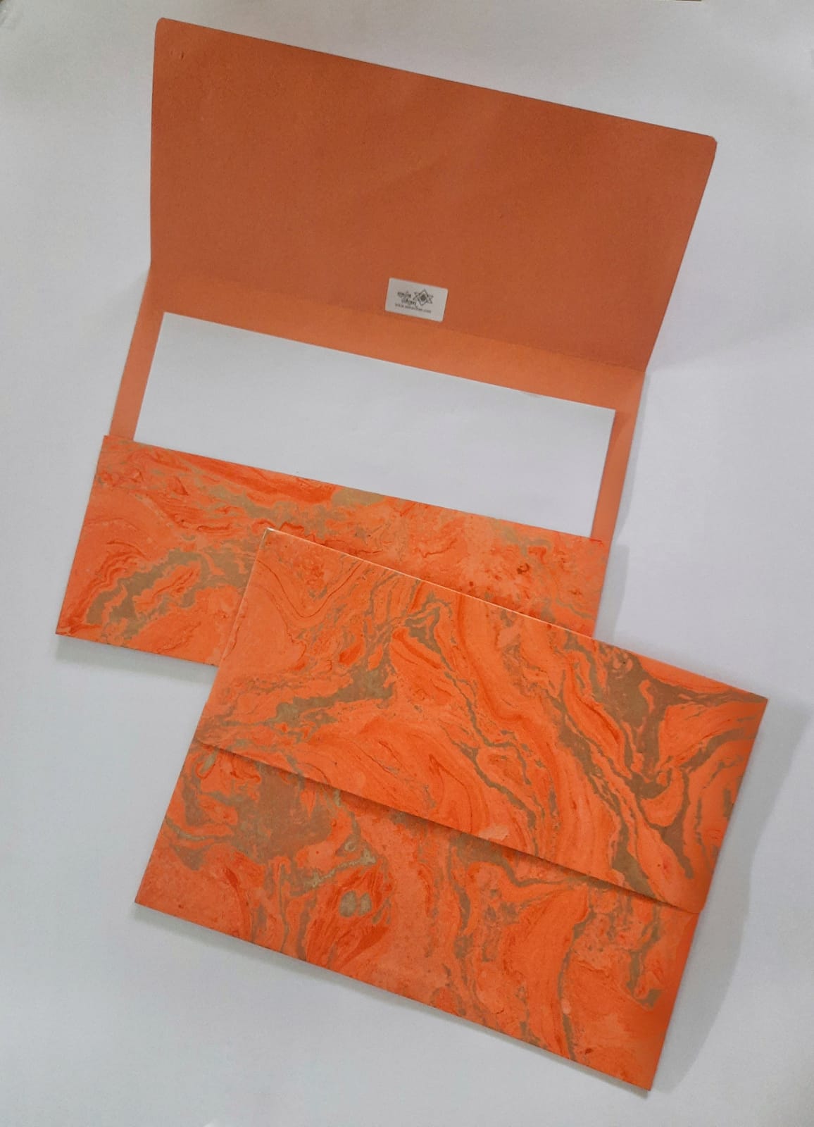 Marbled Dockets in Handmade Paper