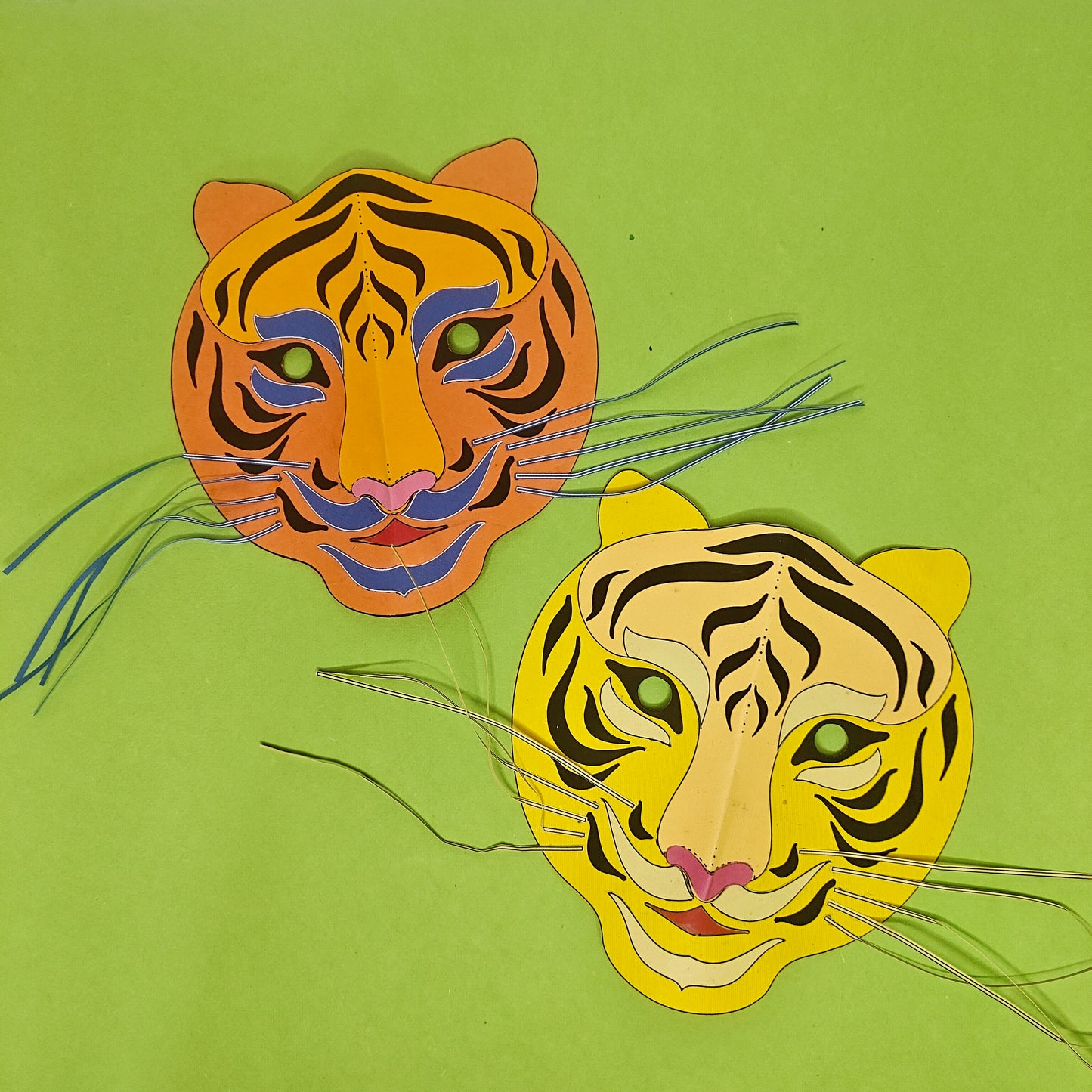 creative art and craft tiger mask making kit by nava vihan a thoughtful gift store from puducherry