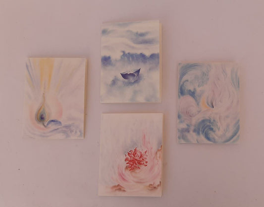 Creative Cards  -  Subtle Play of Colours in Artists' Creative Vision