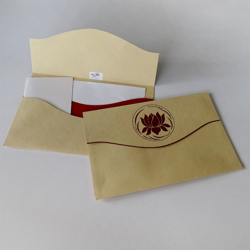 Lotus Docket - in Handmade Paper