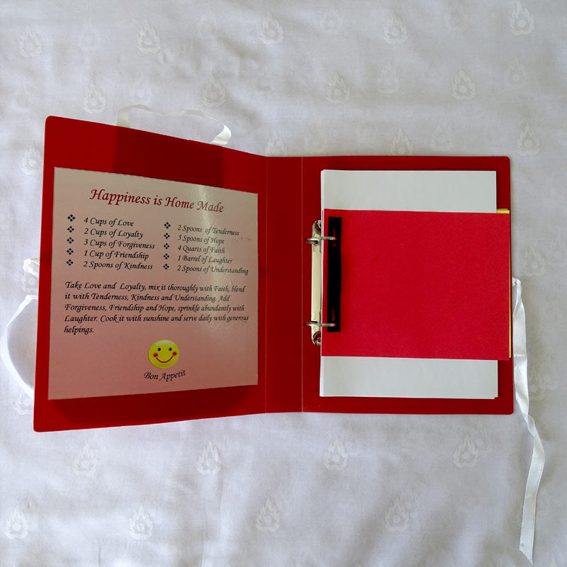 Recipe Binder - Your own cookbook for your favourite recipes