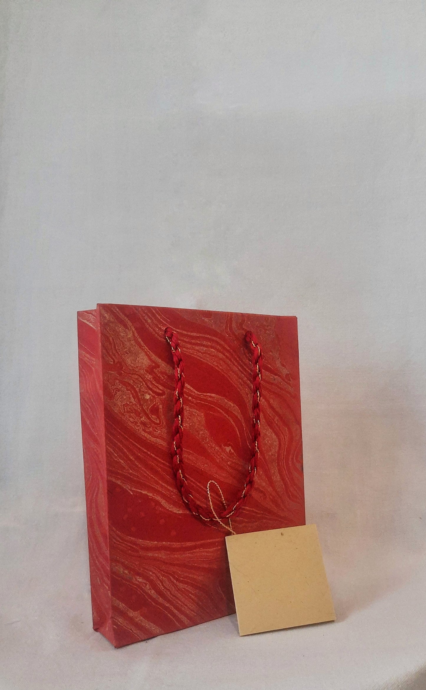 Sustainable Marbled Paper Small Gift Bags