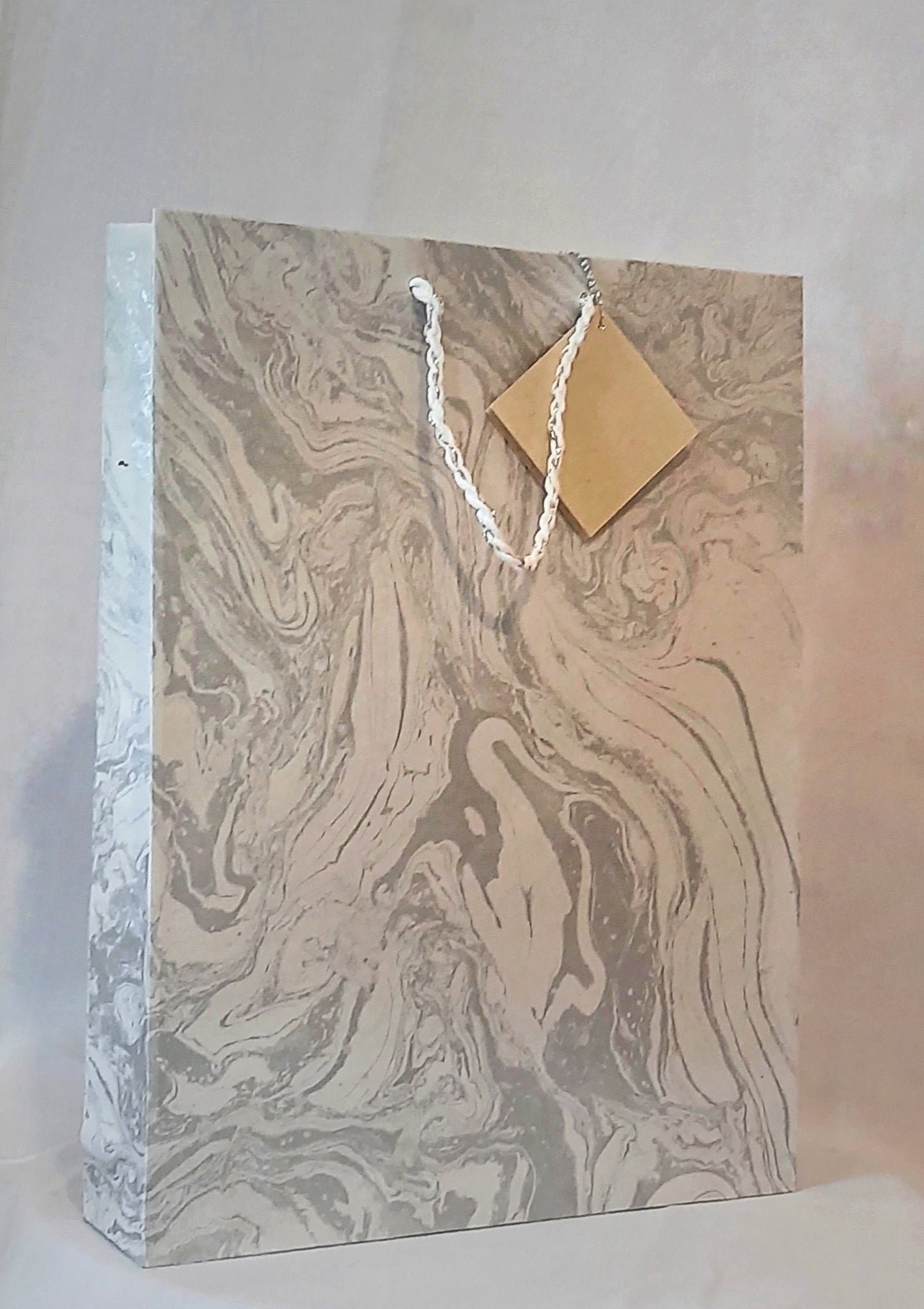 Hand Crafted Marbled Paper Large Gift Bags