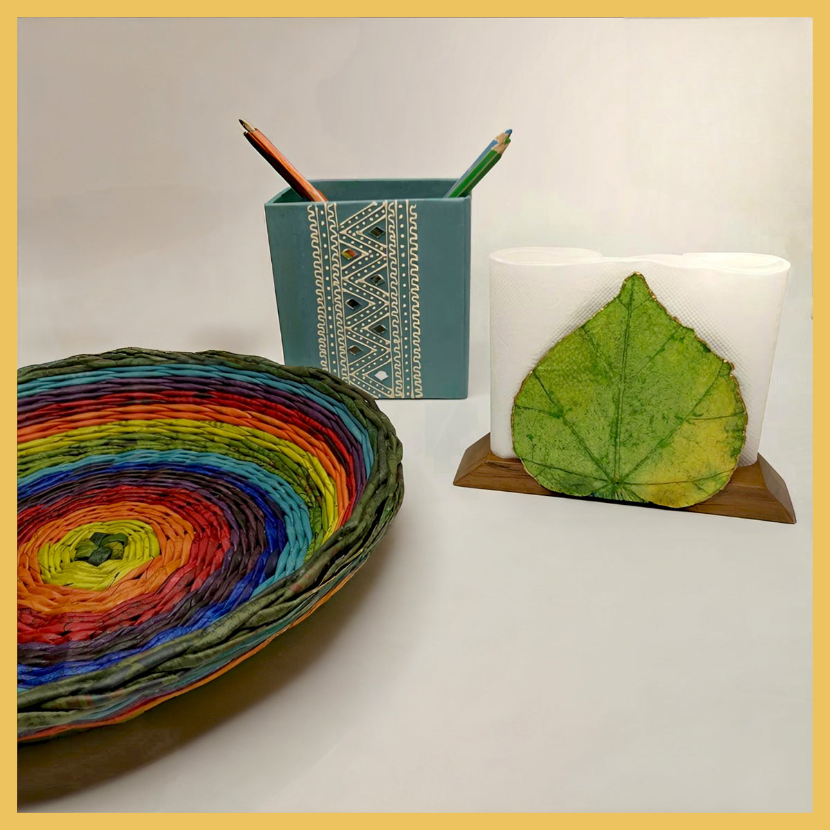 Handpicked Table Decor By NavaVihan, Sri Aurobindo Ashram, Pondicherry