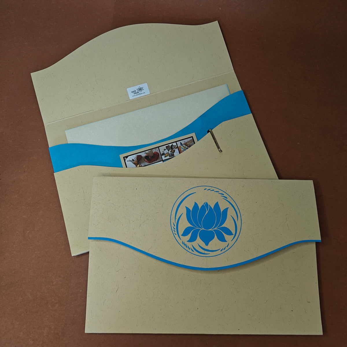 Blue Lotus Handmade Paper Docket