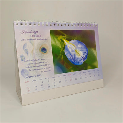 2026 Flower Desk Calendar - A Year of Remembrance and Gratitude