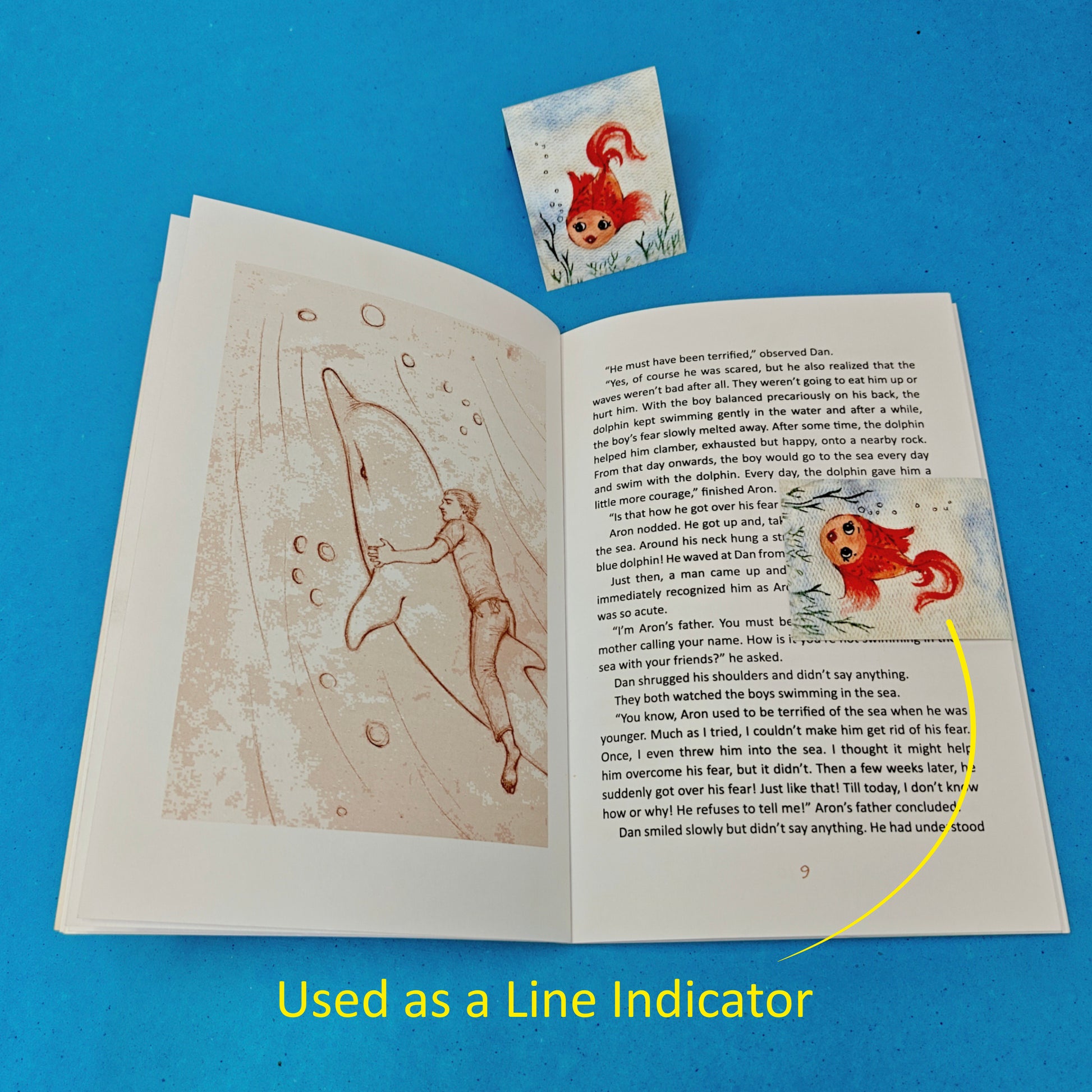 adorable book mark by navavihan