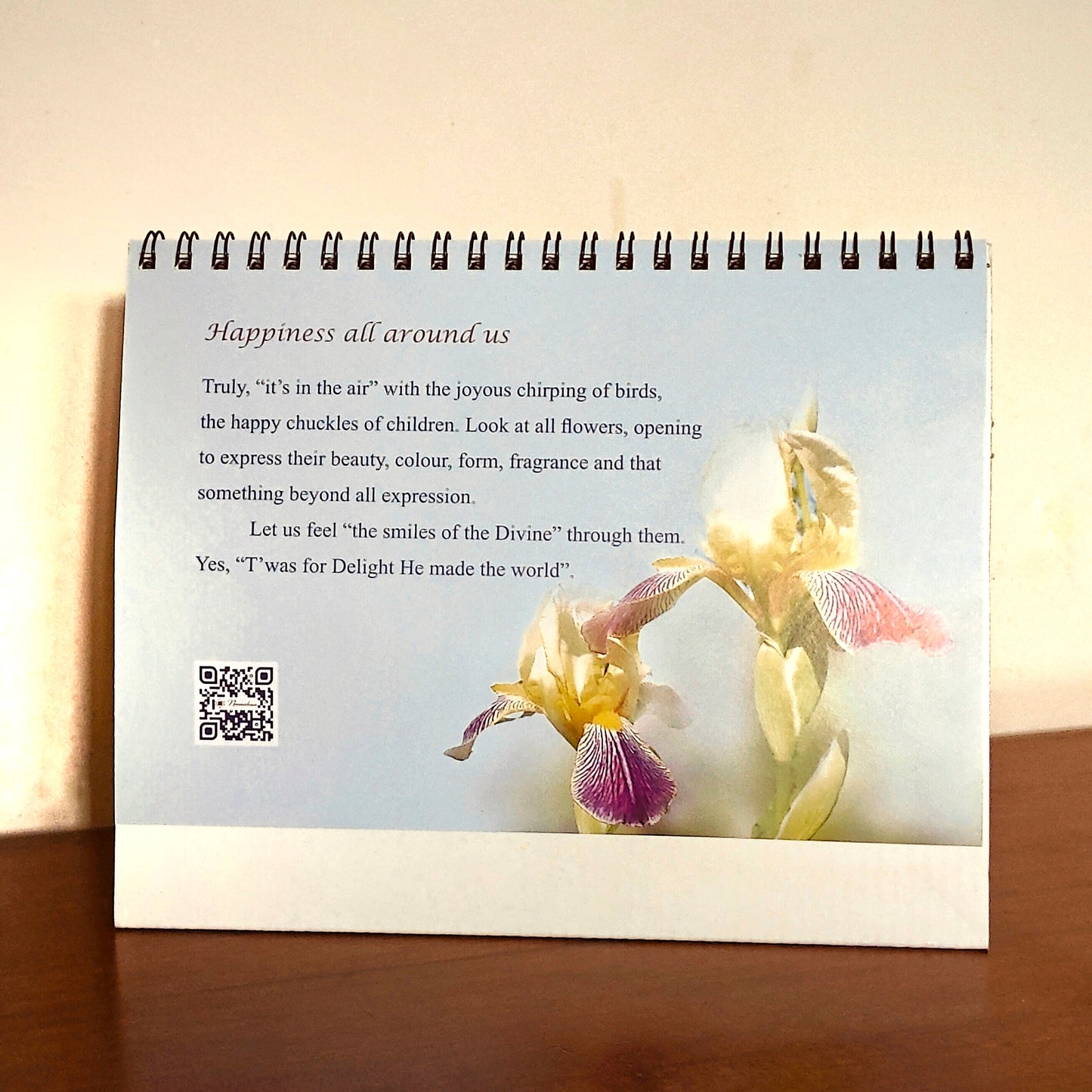 Joy of Nature - Flower Desk Calendar of 2025