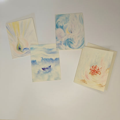 Creative Cards  -  Subtle Play of Colours in Artists' Creative Vision