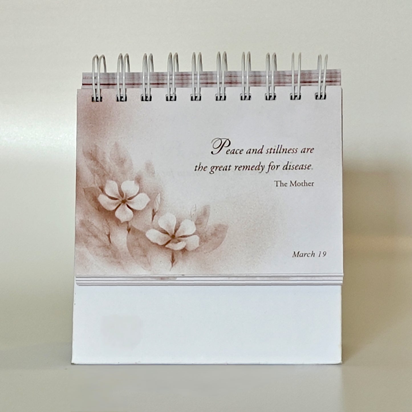 Desk Calendar of The Mother & Sri Aurobindo