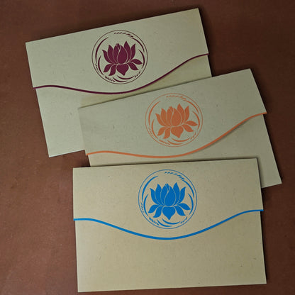 Handmade Paper Lotus Docket