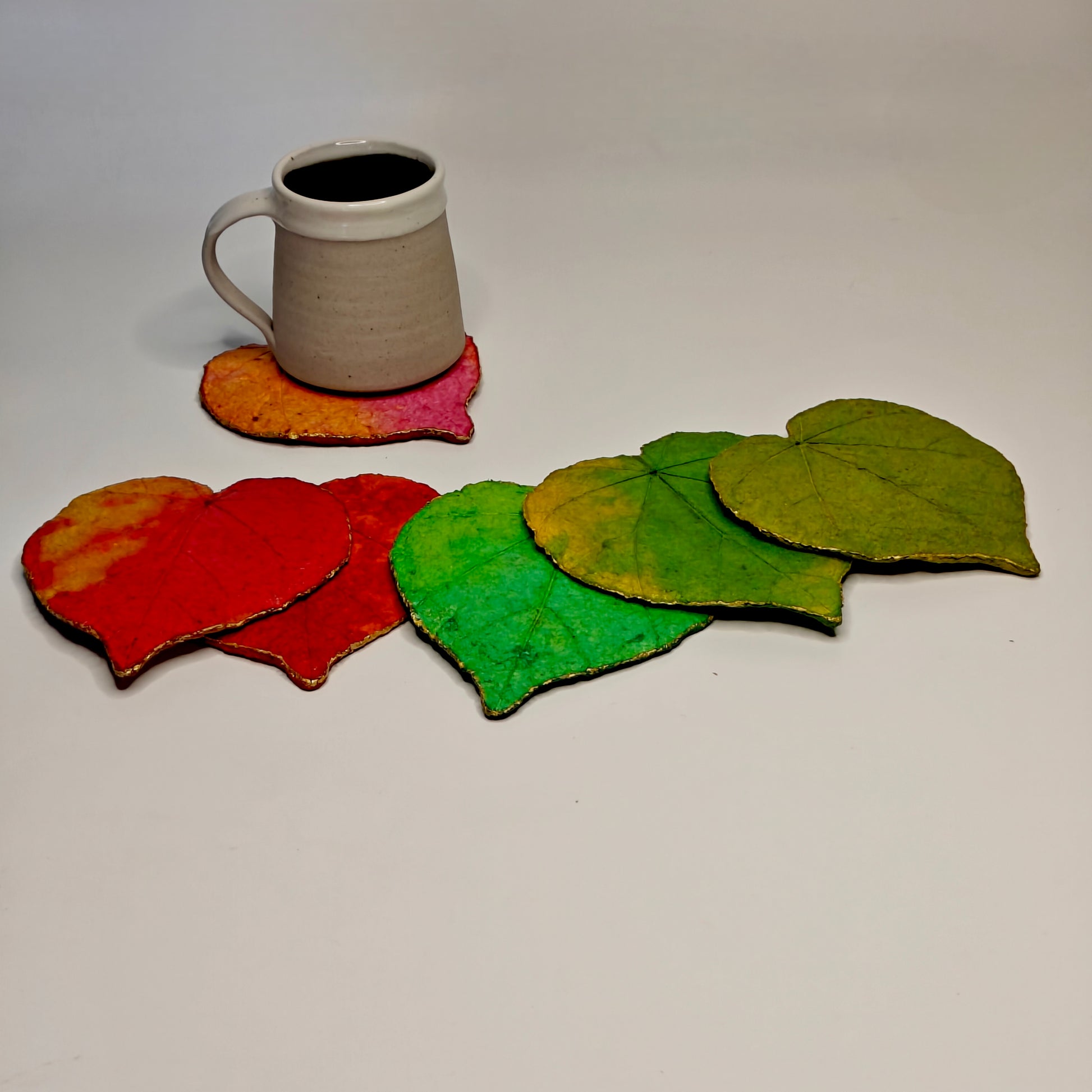 Heart shaped coasters