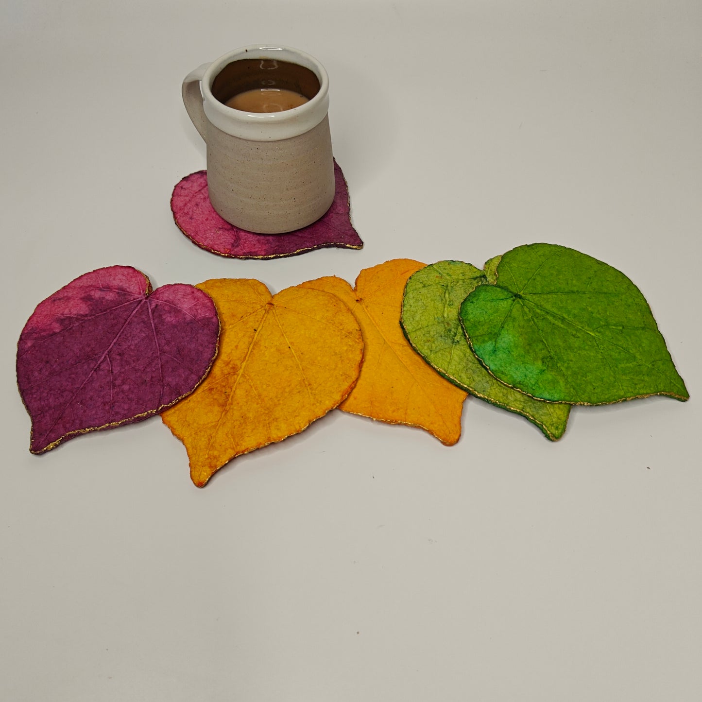 sustainable coasters handmade