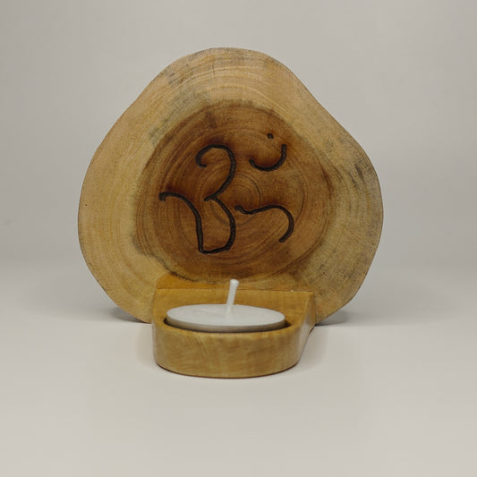 ॐ Om Candle Stand by Navavihan