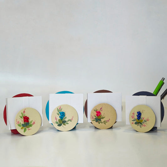 handmade paper colourful stationery