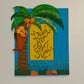 monkey with a quote magnet for young kids