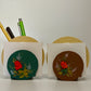 recycled paper children chit paper and pen holder