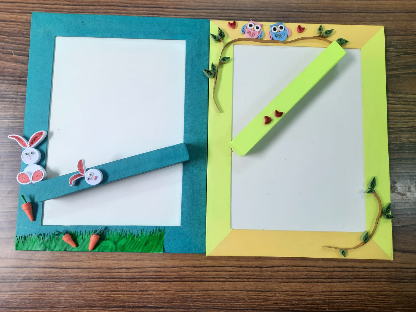 Magnetic Writing Board with Hand Quilled Designs - Remind Me