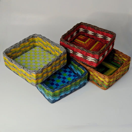 square shaped multi utility table organizers