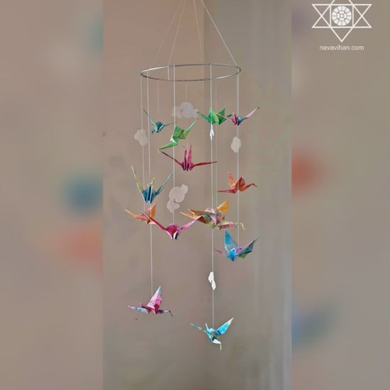 eco friendly hanging baby mobile 