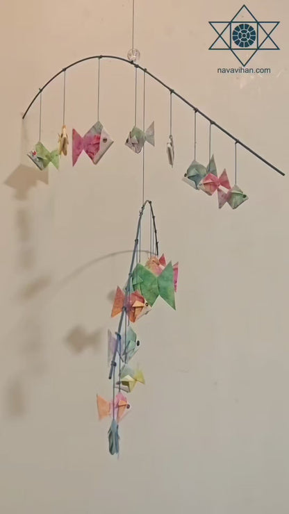 Origami Firsh Mobile Video by Navavihan