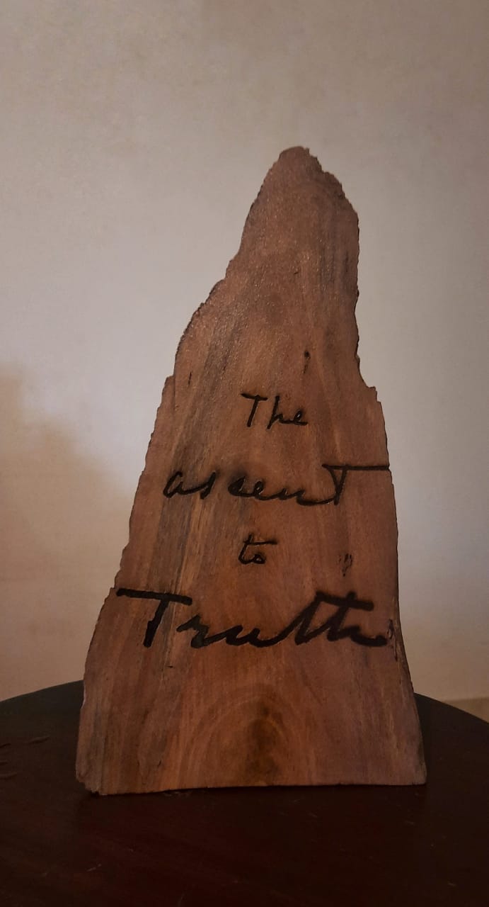 Conscious Wood Art - The Ascent to Truth