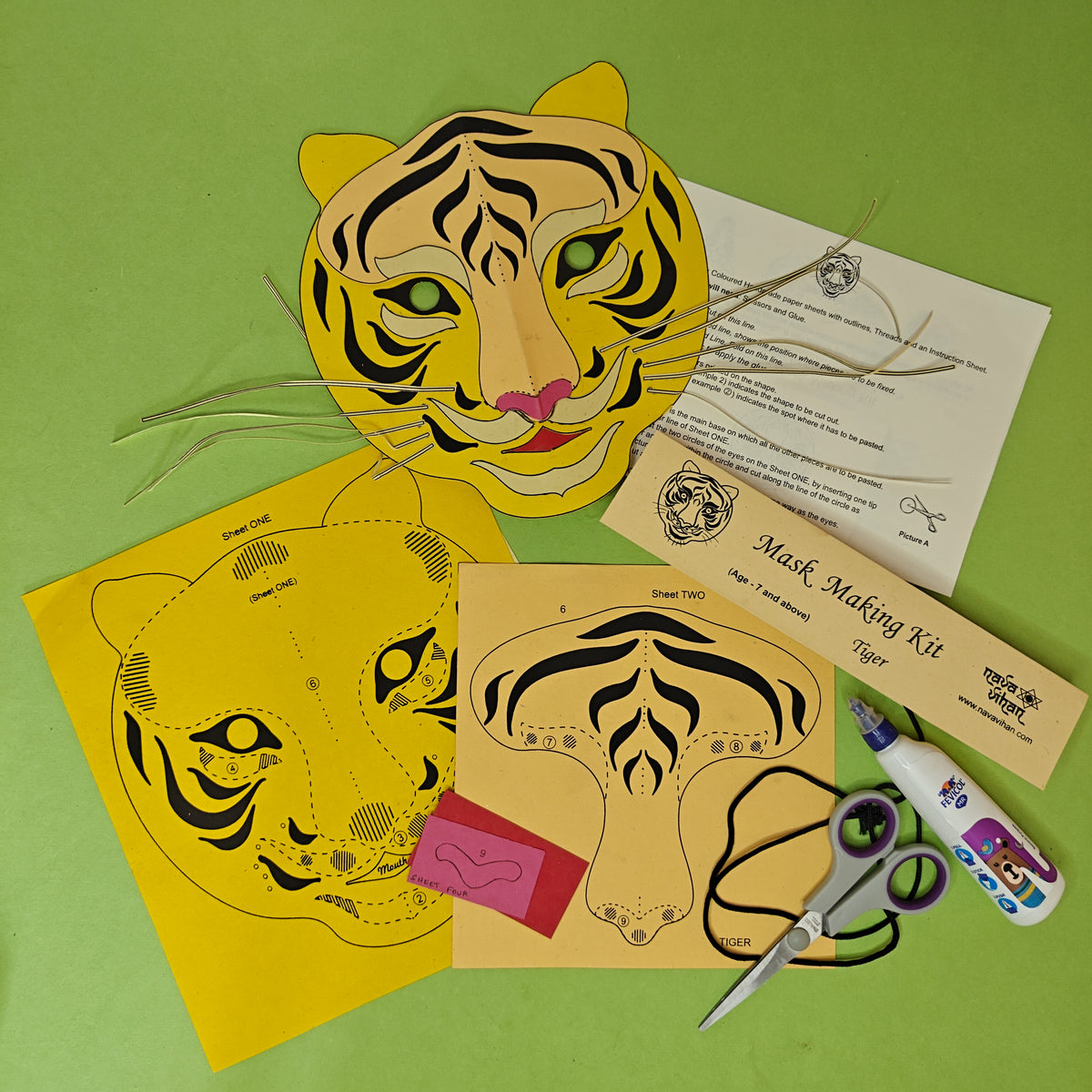 children activity craft set by nava vihan pondicherry