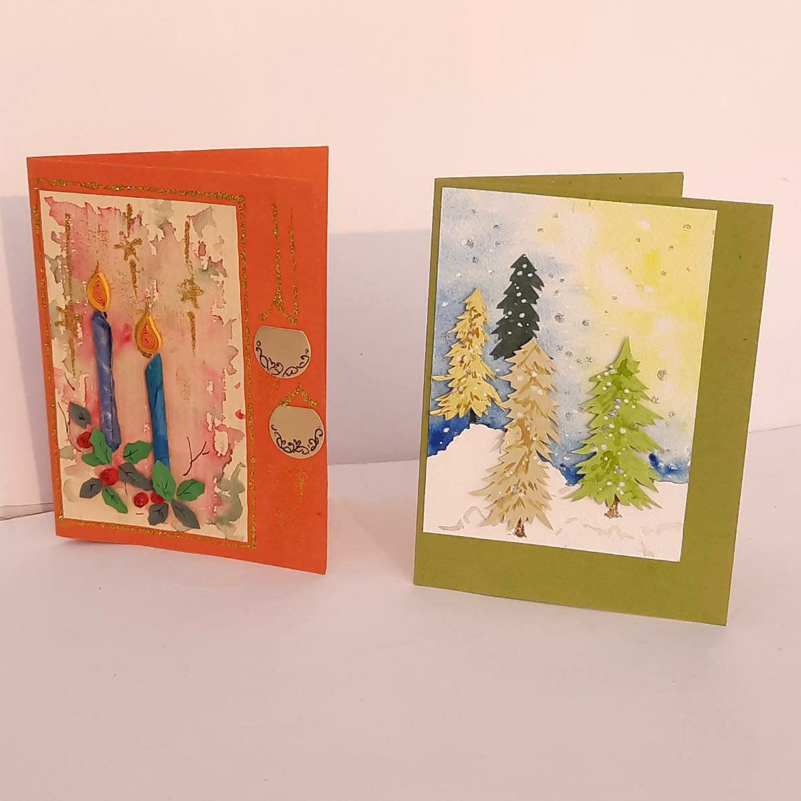 Christmas Cards - Set of 2 Assorted