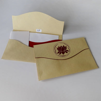 Lotus Docket - in Handmade Paper