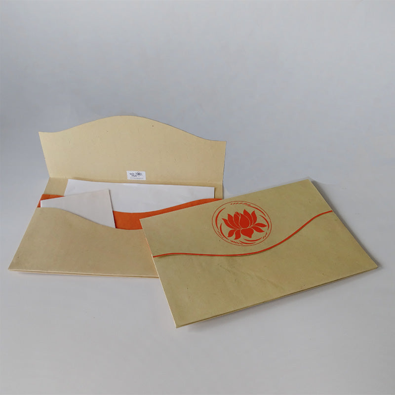 Lotus Docket - in Handmade Paper