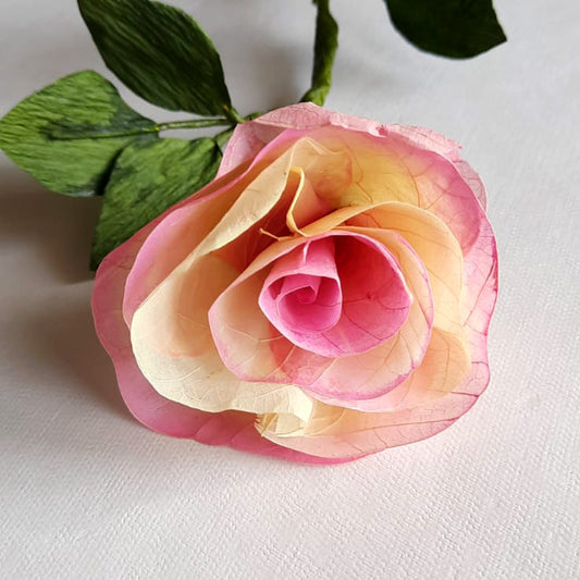 Flower Stalks - Handcrafted Lovely Roses in beautiful shades of Pink