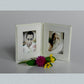 Foldable Mini Photo Frame - complete with photos of The Mother and Sri Aurobindo