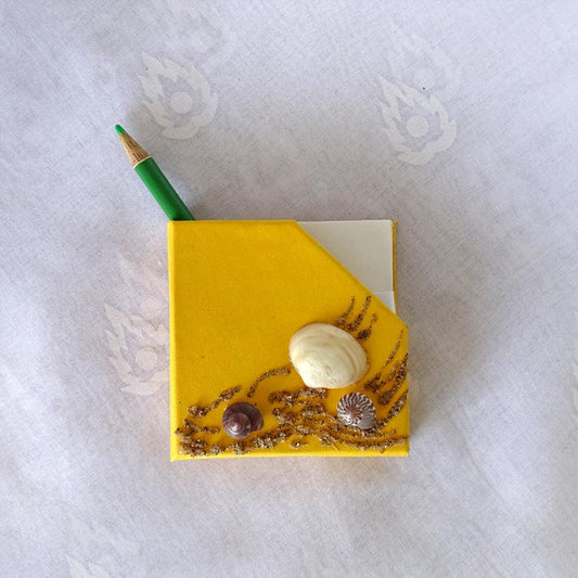 Magnet Chit Holder - Shell - Yellow