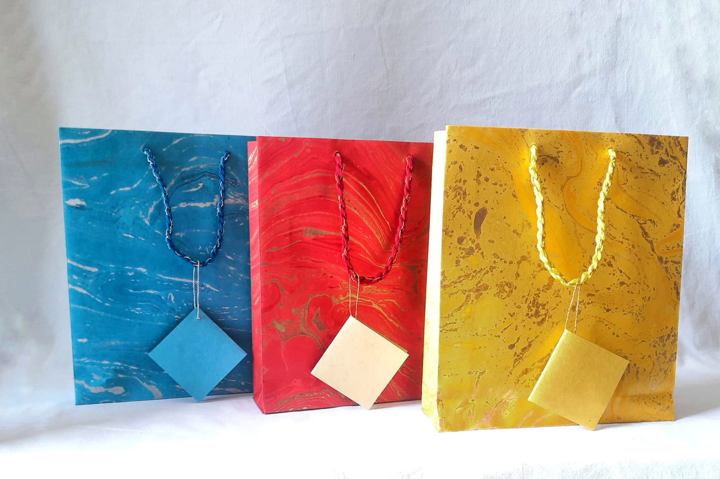 Eco-friendly Handmade Paper Medium Gift Bags