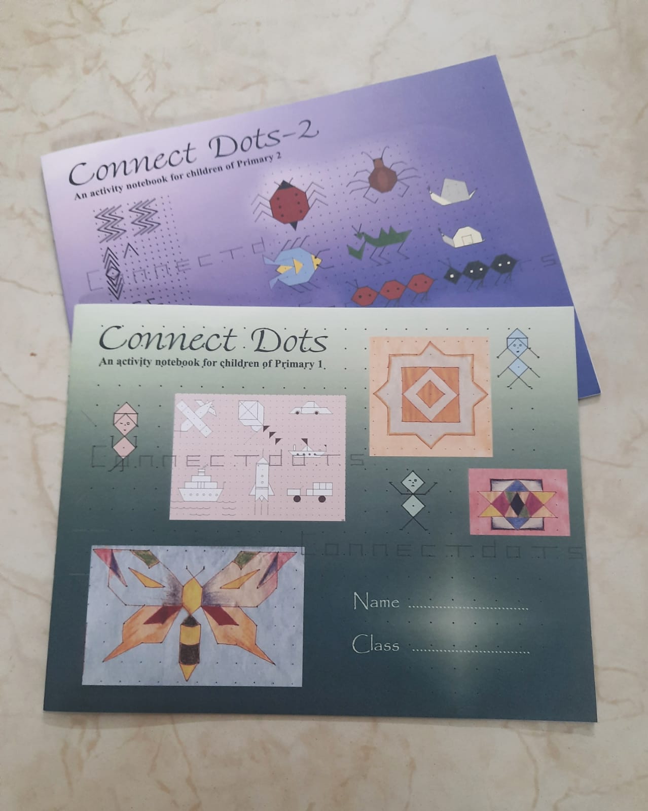 Connect Dots - Children Activity Notebook for Primary 1
