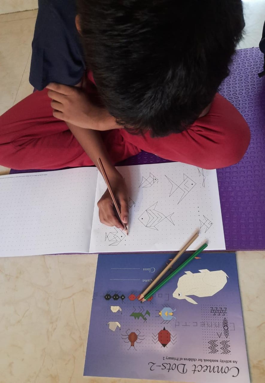 Connect Dots - An activity notebook for children of Primary 2