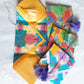 Tie Dye Origami Paper Cash Wraps