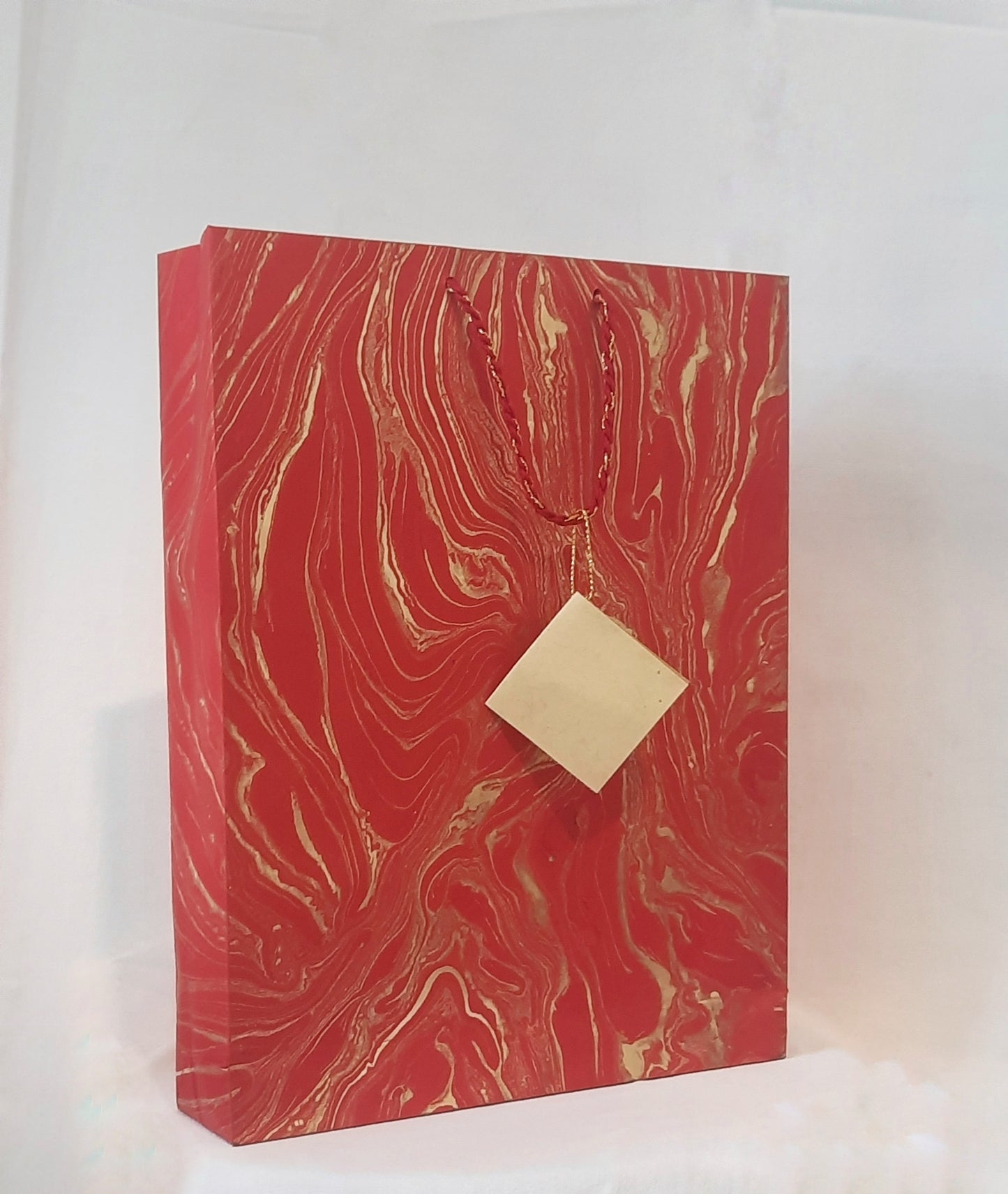 Hand Crafted Marbled Paper Large Gift Bags